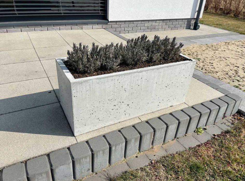 Jardiniera beton 1000x400x400