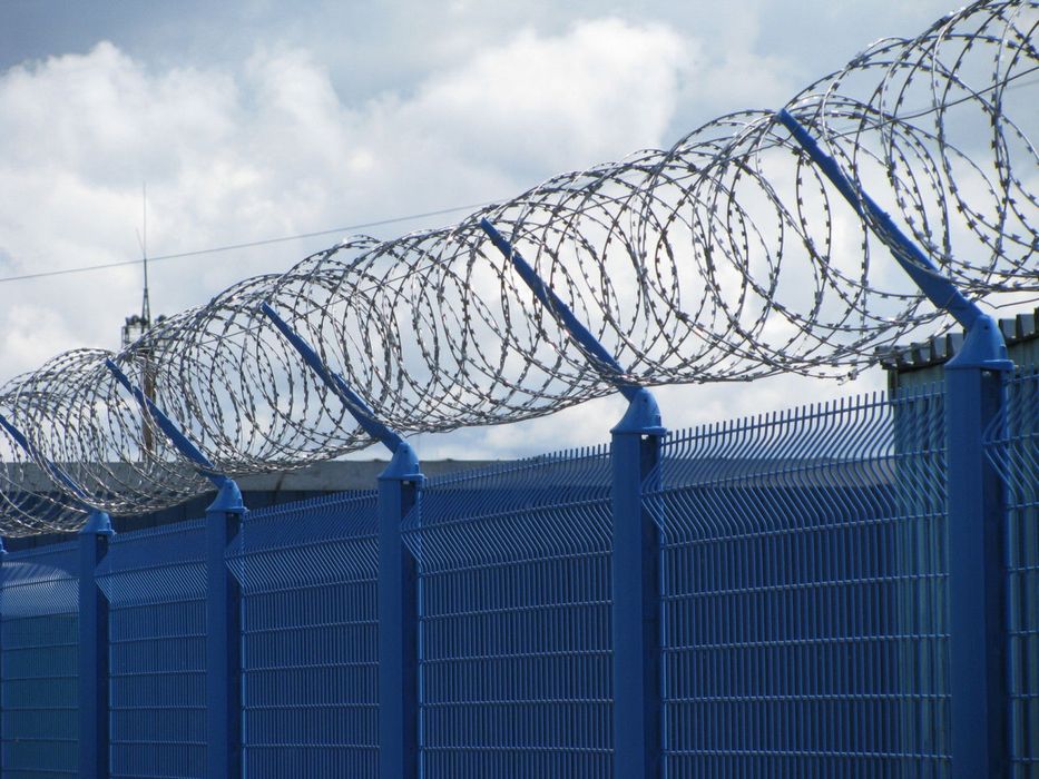 евро сетка для ограждения, металличиский мощный