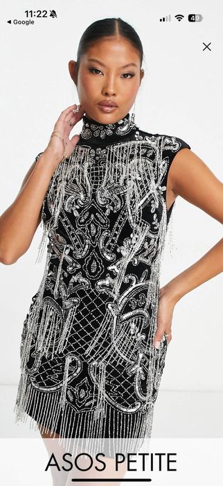 Rochie / Rochii Asos bijuterie / franjuri