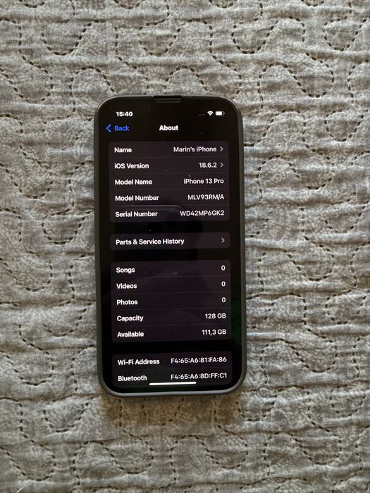 Iphone 13 Pro Graphite 128 GB