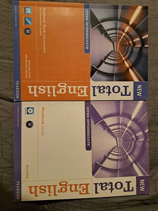 Total English Upper Intermediate Students' book and Workbook