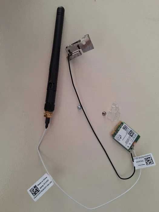 Placa retea pentru Dell + antena Intel Wifi AC 9560 1.73 Gbps