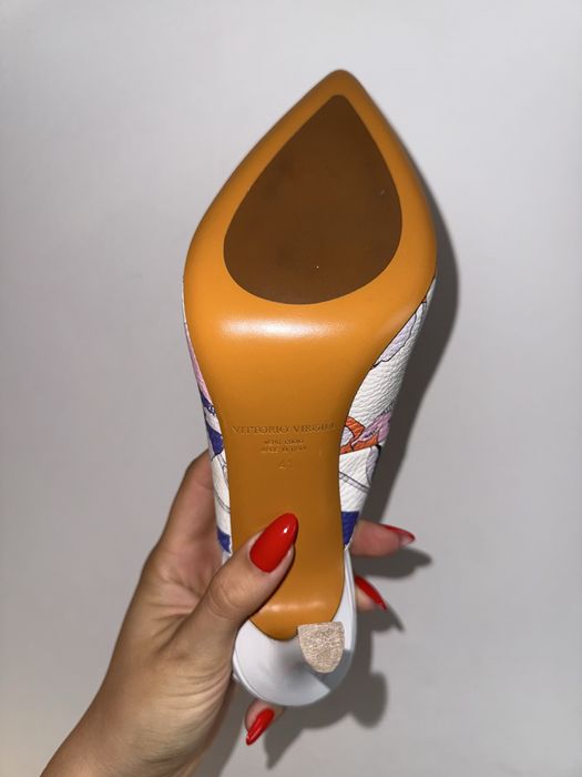 Vittorio Virgili - floral slingback high heels