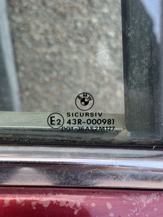 BMW E34 задняя правая дверь