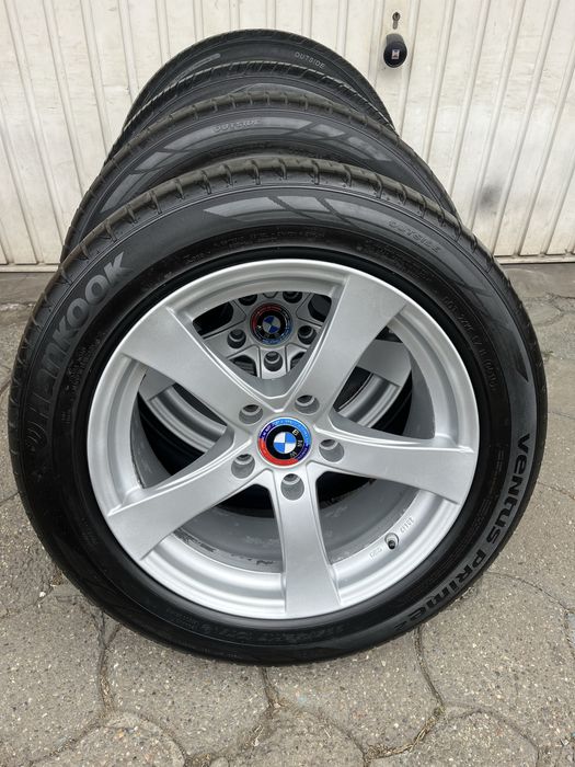 Jante aliaj 5x120mm, anvelope vara 225/55 R17, BMW E60 E61, F10 F11, GT, X1 X3