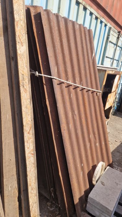 Шифер железный волновой