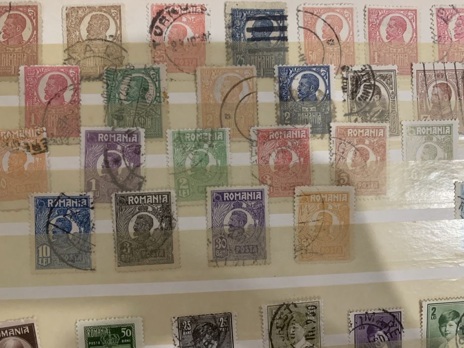 Clasor cu timbre rare romanesti