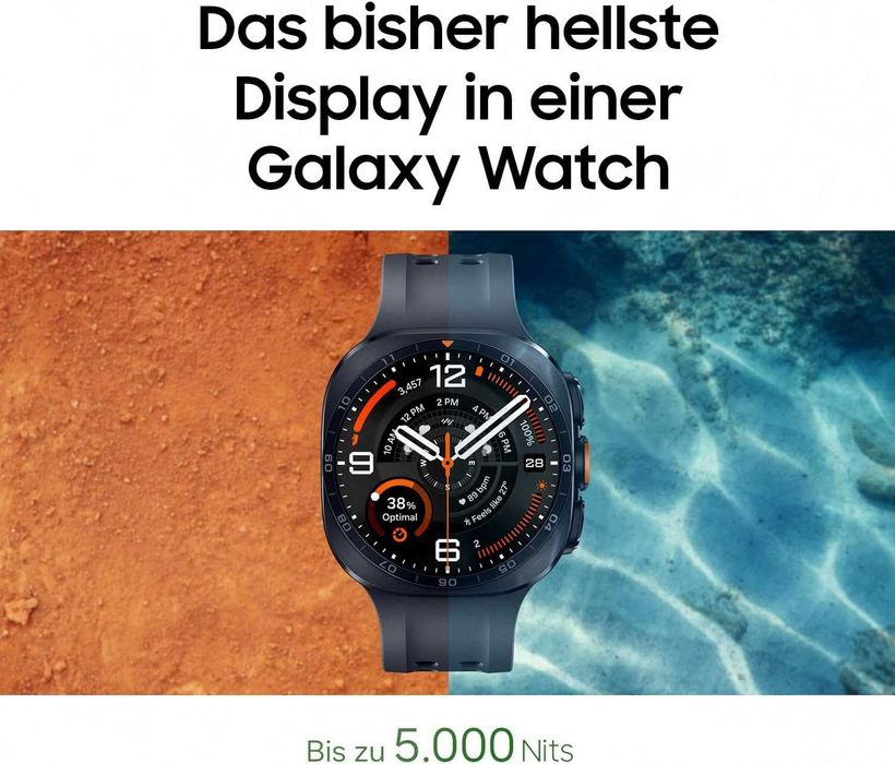 Samsung Galaxy Watch Ultra 2 L715 (2026) 47mm LTE - Titanium Grey, Titanium Silver Нов! 2г Гаранция!