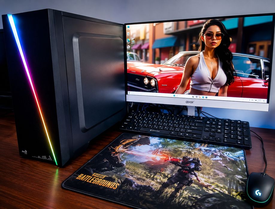 Игровой ПК Core i5 7500/12GB/RX 470