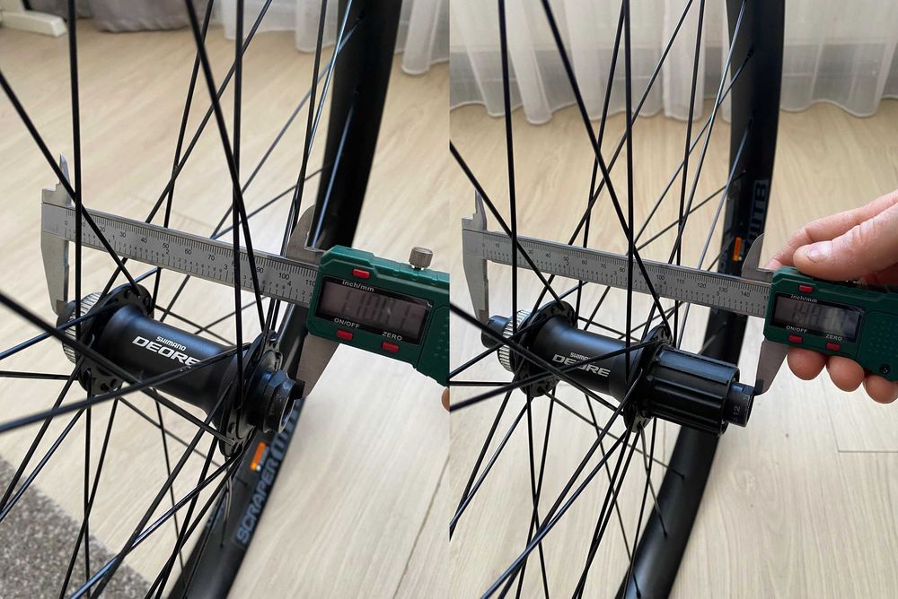 Set roti WTB Scraper tubeless 40mm 27.5" Boost MTB