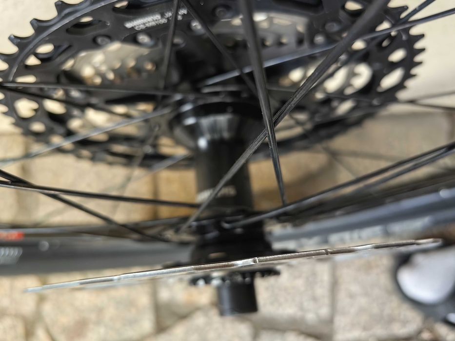 Roata spate bicicleta 29, janta DT Swiss, pinioane 12 viteze Shimano
