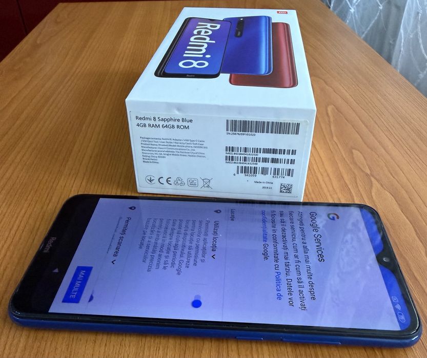 Redmi 8 Sapphire Blue 4 GB RAM Rom -2019