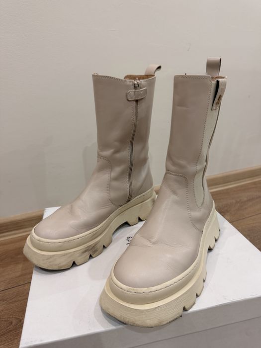 Ботуши Patrizia Pepe естествена кожа