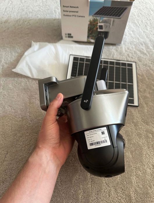 Camera video 4g cu SIM cu transmitere si panou solar NOUA