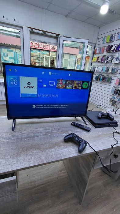 Ps4 Slim 1Tb и Тв 81см (2в1)