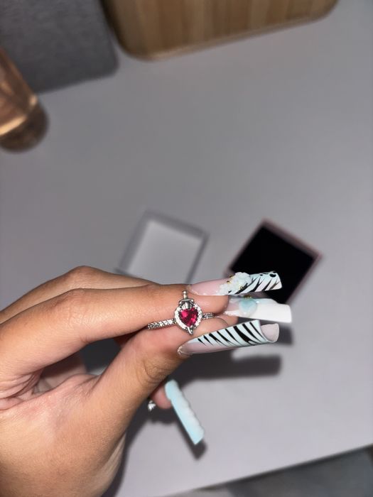 Inel pandora cu inima