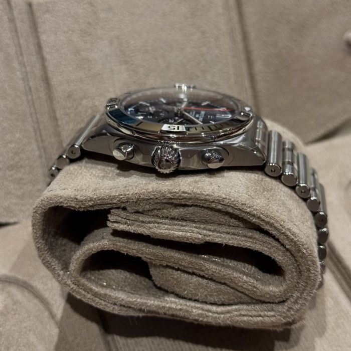 ceas breitling chronomat blue dial b01  42,mm
