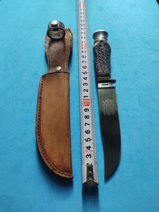 Рядък модел ловен нож Solingen made in Germani