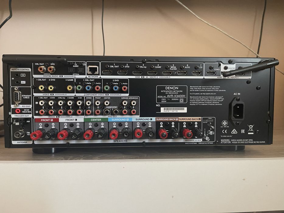 Denon AVR-X3400 Ресивър