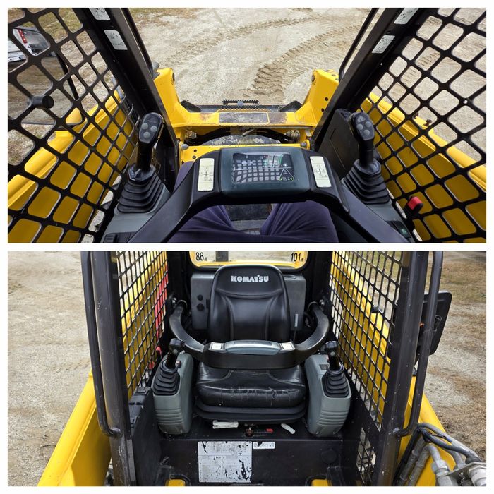 Miniîncarcător KOMATSU SK815 SUPER FLOW  mini incarcător IMPECABIL