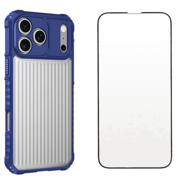 Iphone 17 17 PRO 17 PRO MAX - Husa Anti Soc + Folie Sticla Curbata