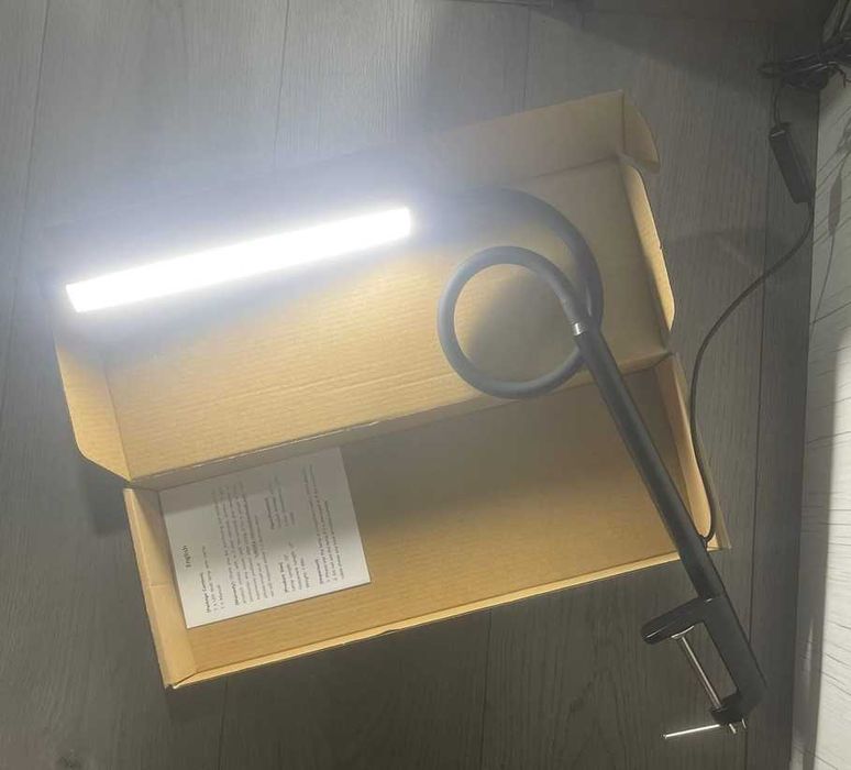 Lampă birou/podea LED, 3 moduri x 10 lumina - Negru/Alb - 7 modele