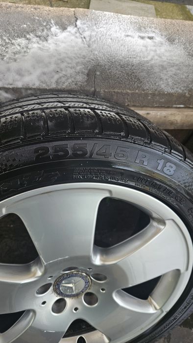 Джанти с гуми Мерцедес S класа 5/112/18