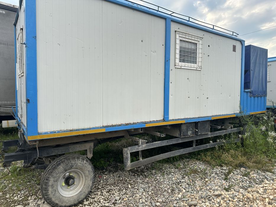 Vand container vagon forestier dormit remorca inmatriculat