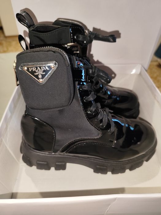 Ghetute Prada Monolith Nylon - 39 - Noi