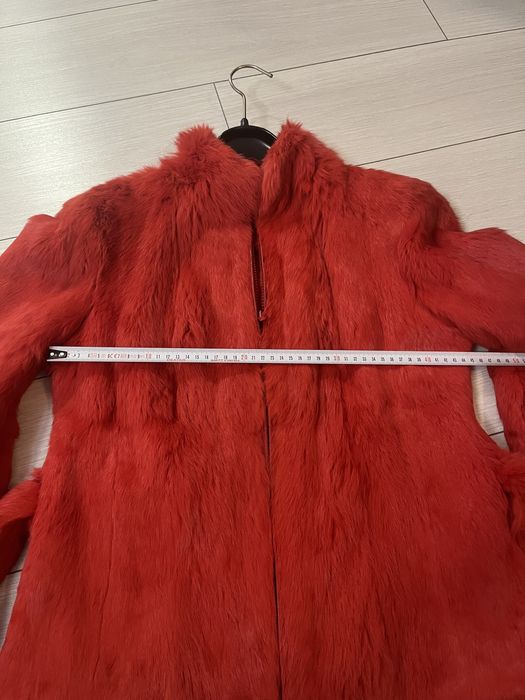 Haina din blana naturala de iepure