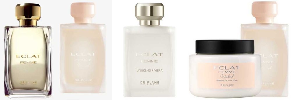 Дамски тоалетни води и парфюми от Avon, Oriflame