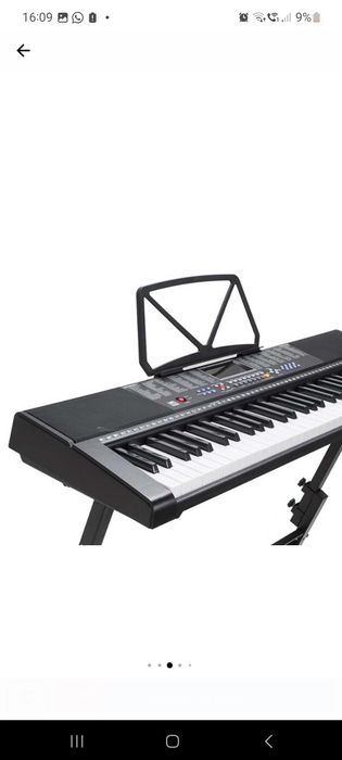 Sintetizator Timeless Tools, cu 61 clape, suport si taburet, USB