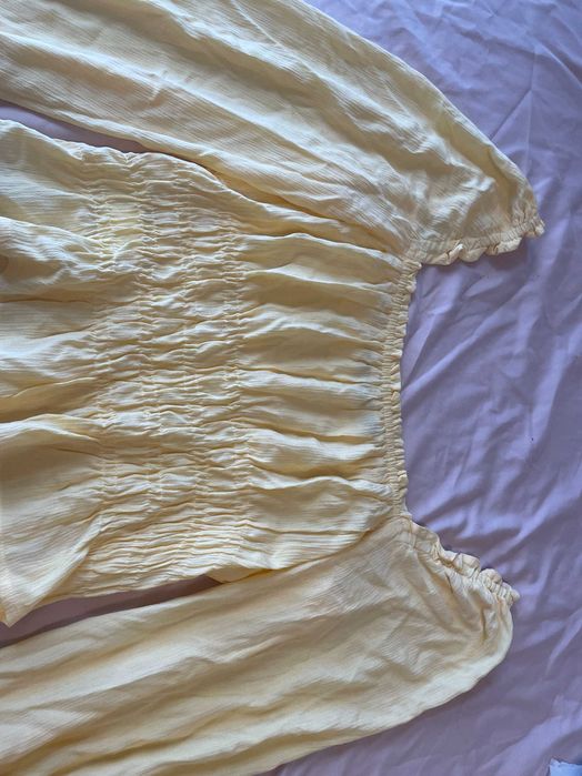 Блуза в жълто мохито 38