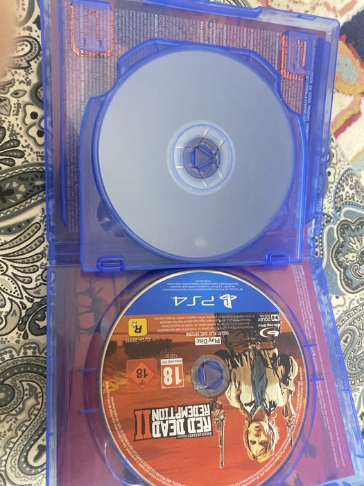 Диск на PS4 Rdr2