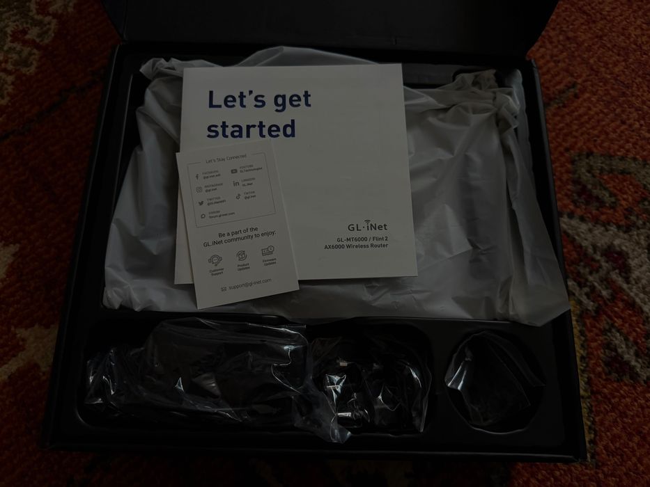 Flint 2 (GL-MT6000) Gaming Router