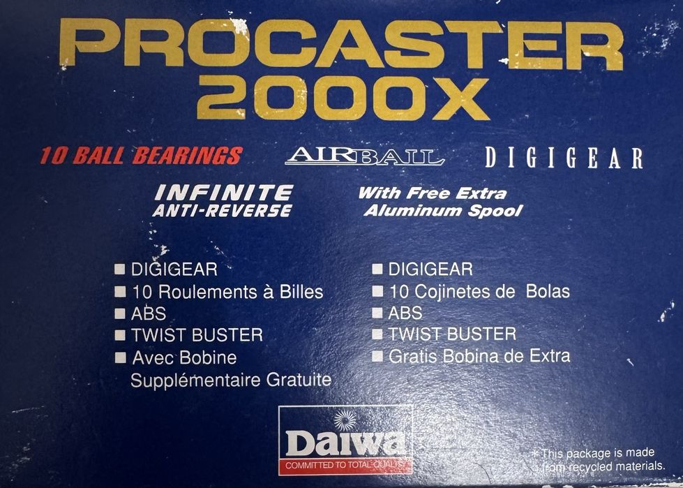 Продаётся катушка Daiwa Procaster 2000х производство Въетнам
