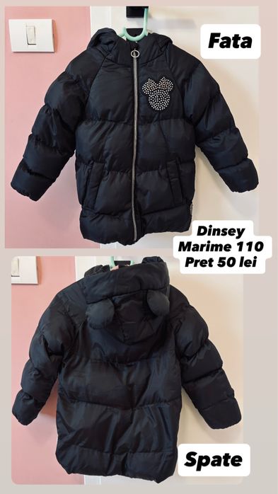 Geaca Disney  pentru copiii