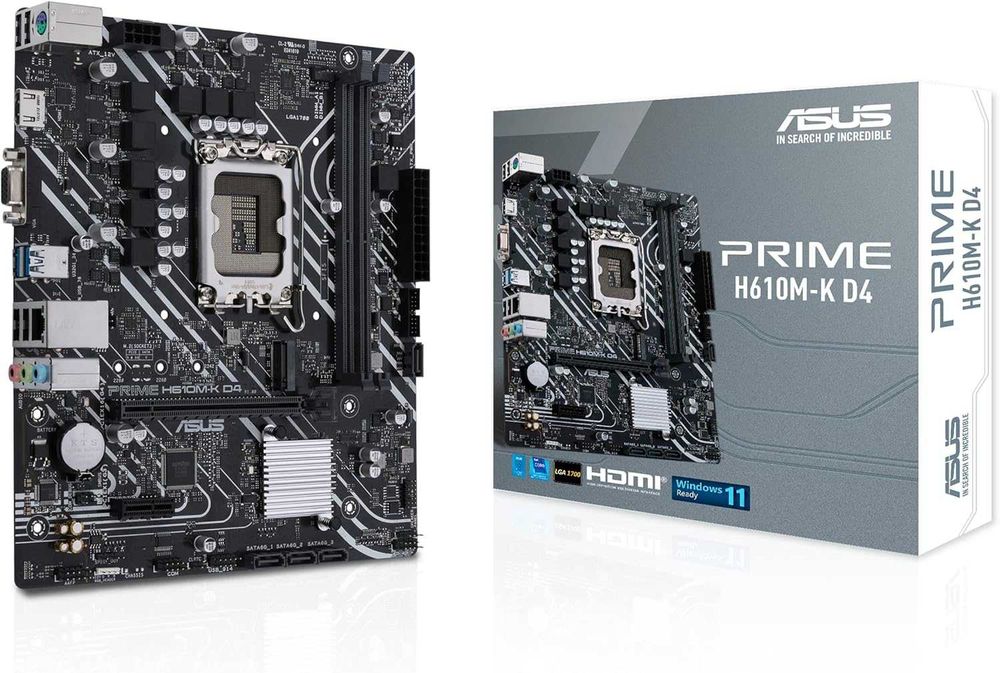 Placa de baza ASUS PRIME H610M-K D4, Socket 1700,sigilat