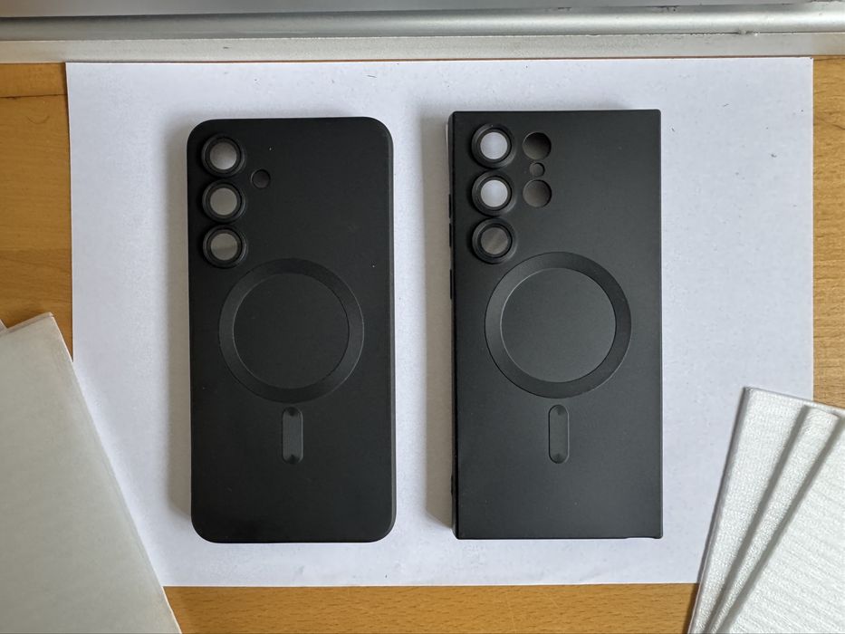 Husa samsung galaxy s23 ultra s24 FE silicon folii sticla