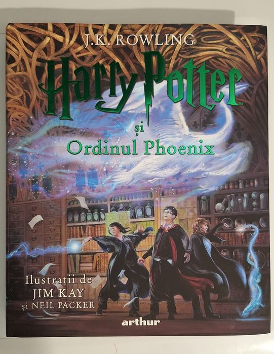 Harry Potter și Ordinul Phoenix, ediție ilustrată - J.K.Rowling