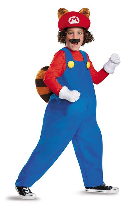 Costum Carnaval, Halloween, Serbare SUPER MARIO RATON.