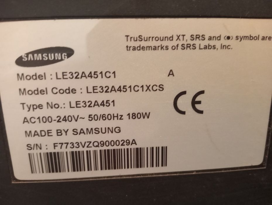Продам телевизор Самсунг б/у диагональ 32
