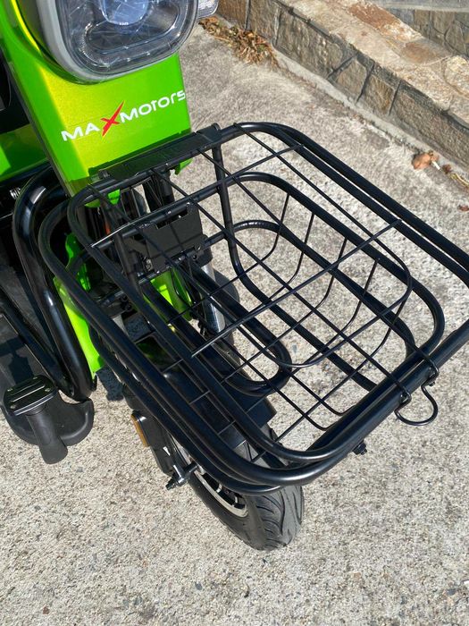 MaXmotors Двуместна електрическа триколка Pudding 1800W-48V-20Ah-GREEN