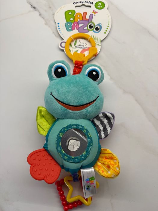 Бебешка играчка Bali Bazoo Играчка жаба CRAZY FELEK