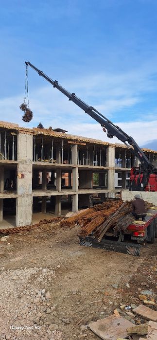 Транспортни Услуги-Камион с кран, автокран услуги