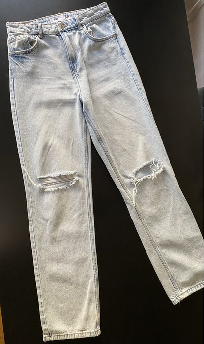 Дамски светлосини дънки