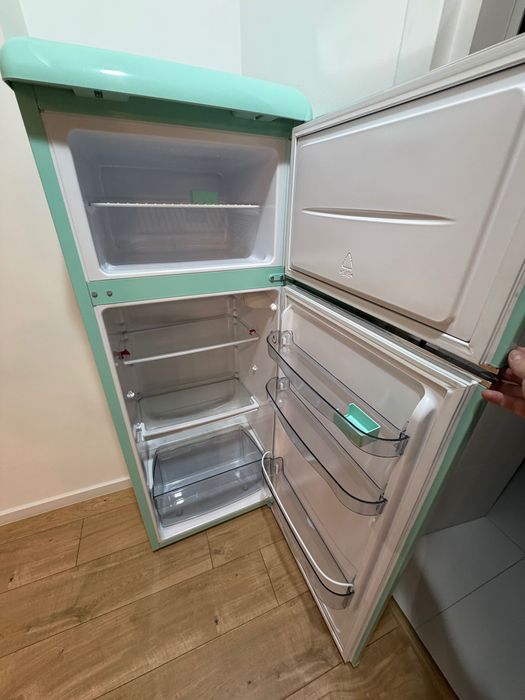 Frigider Retro, Snaige Clasa E, Turcoaz