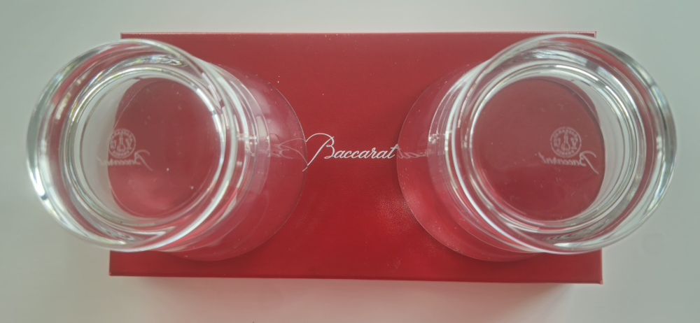Baccarat Vega Original Set 2 Pahare Cristal Nefolosite Cu Cutie