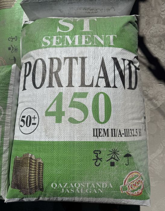 Портландцемент м450 марка 1800 т