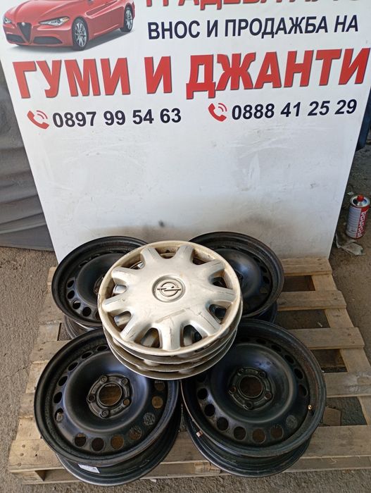 Джанти с тасове 15-5х110 ЕТ35  6.5j Опел Зафира А